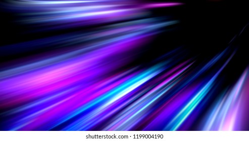 Сolorful abstract  radiant flash. Explosion hyper acceleration race for speed in futuristic outer space.