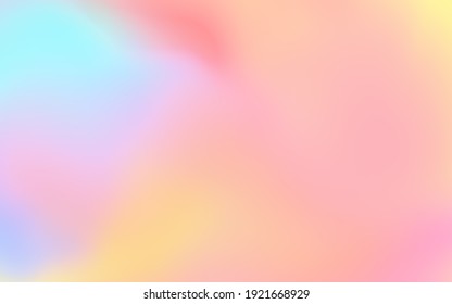 Abstract rainbow soft cloud background in pastel colorful gradation 