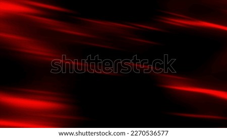 Abstract randomly flying shadows. Motion. Colorful floating rays on a black background.