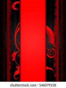 abstract red background