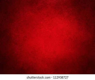 abstract red background or Christmas paper with bright center spotlight and black vignette border frame with vintage grunge background texture black paper layout design of light red graphic art