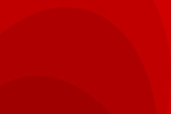 Abstract Red Background With Semicircular Stripes For Design.
