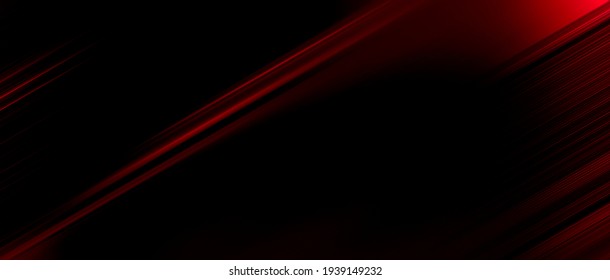 Abstract Red And Black Are Light Pattern With The Gradient Is The With Floor Wall Metal Texture Soft Tech Diagonal Background Black Dark Sleek Clean Modern.