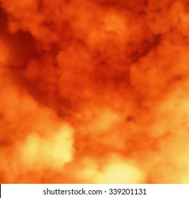 Abstract Red Fire Smoky Background Full Screen