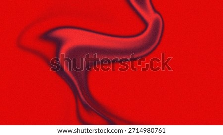 Abstract red fluid waves with dynamic motion blur and bold modern background