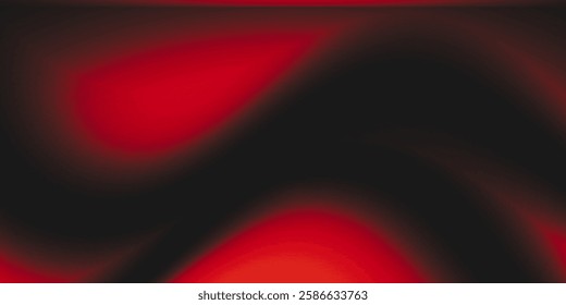 Abstract Red Gradient Background