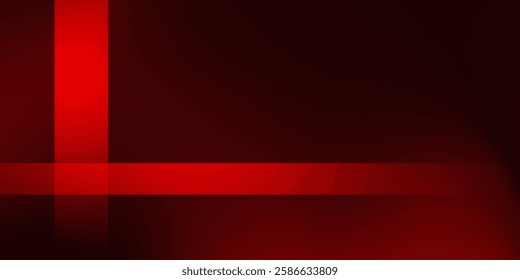 Abstract Red Gradient Background