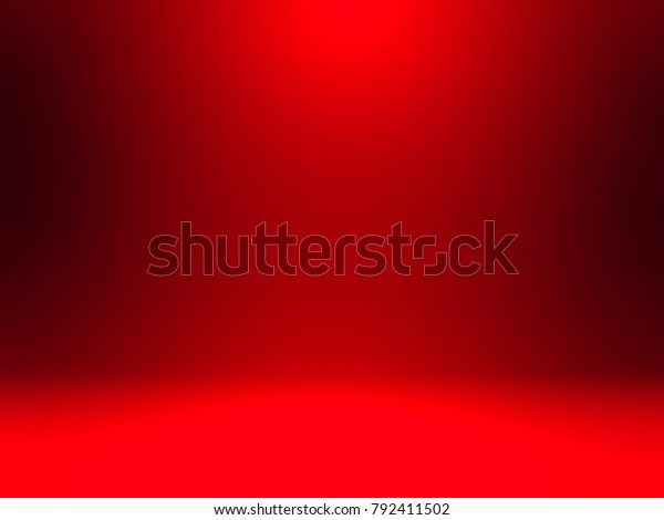 赤いグラデーション色のプレゼンテーション用の抽象的な赤い明るい空のルームスタジオ背景 のイラスト素材
