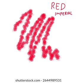 Abstractas trazo textura roja