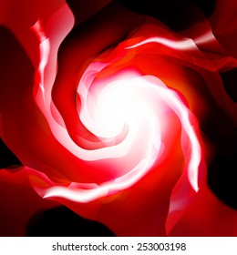 abstract red twirl background