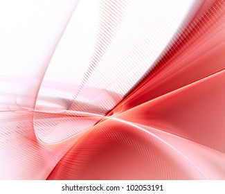 Abstract Red And White Background