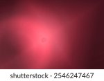 Abstract reddish pink gradient as background with diffused red halo light. Smooth and blurry colorful gradient starburst background. Modern bright soft colors. soft pink, maroon, red, banner template.