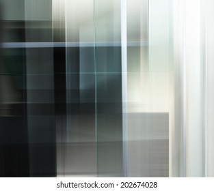 abstract reflection in  office interior