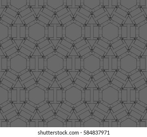 Abstract repeat backdrop. Design for decor, prints, textile, furniture, cloth, digital. Raster copy monochrome seamless pattern