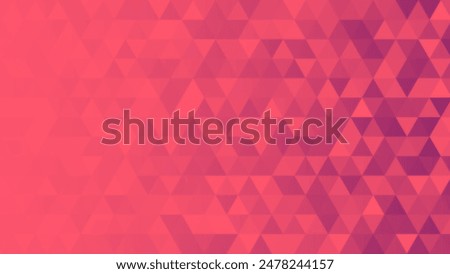 Abstract retro pattern of geometric shapes. Colorful mosaic backdrop. Geometric hipster triangular background