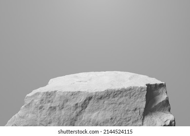 Abstract Rock Background For Cosmetic Product Display, Podium 3d