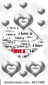 abstract romance background