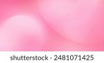 Abstract round shape soft pink coral pastel  color gradient blurry grainy texture background.