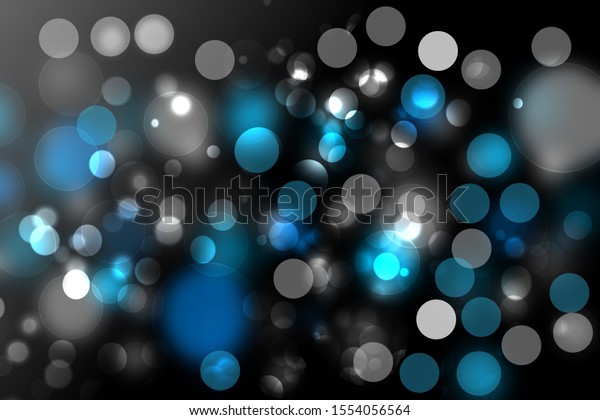 Abstract scene in universe. Abstract gradient\
dark blue to light blue gray space cosmos universe on black\
background with blue and gray planets. Space for your design.\
Concept astrology an\
science.