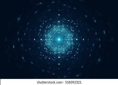 Abstract Science Fiction Futuristic Background