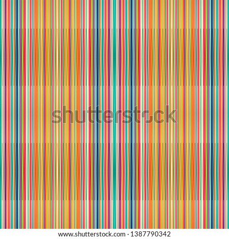 abstract seamless background with peru, light sea green and pastel gray vertical stripes. can be used for wallpaper, poster, fasion garment or textile texture design.