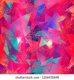 Abstract seamless grunge pattern. Cracked textured repeated backdrop. : ilustracja stockowa
