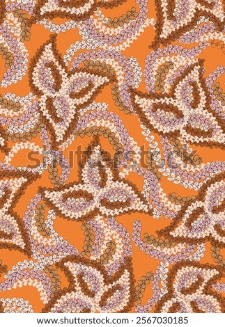 abstract seamless pattern with colorful spots