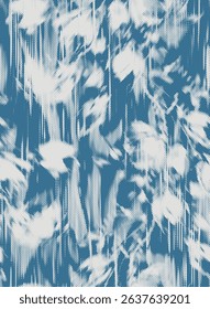 Abstract seamless pattern. abstract floral and geometric print pattern for textile design and fabrics. seamless abstract digital print pattern
