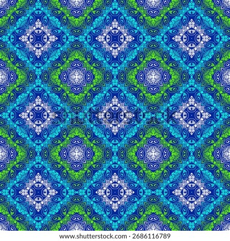Abstract seamless pattern with handdrawn twisted lines, unusual background with tracery of multiple repeating elements, bitmap, jpg