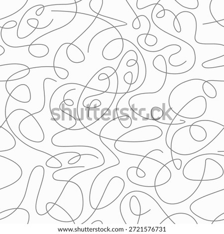 Abstract seamless pattern layout. Raster version.