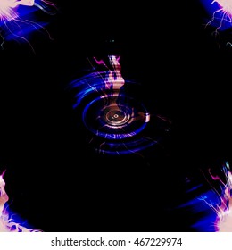 Abstract seamless plasmatic shining pattern