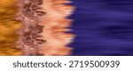 Abstract seamless surface pattern with horizontal painterly layers and blurred color transitions. Designed for fashion and interior applications, offering a strong editorial presence with depth, contrast, and timeless visual balance.