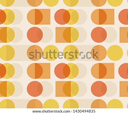 Abstract semi transparent seamless pattern design