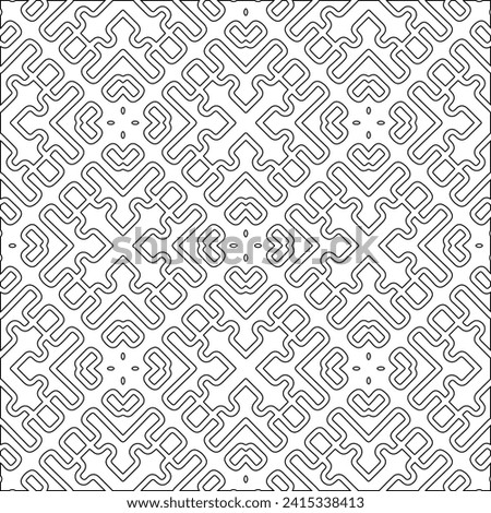 Abstract shapes.Abstract patterns from lines.White wallpaper. Raster graphics for design, textile, decoration, cover, wallpaper, web background, wrapping paper, fabric, packaging.Repeating pattern.