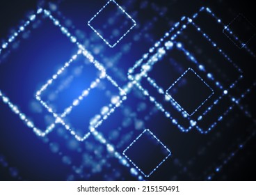 Abstract shiny tech background