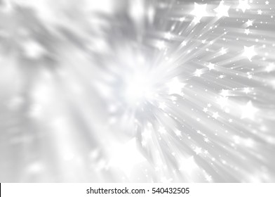 Abstract Silver Background. Explosion Star. Illustration Digital.