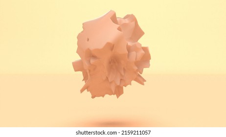 Abstract Skin Object Studio 3d Render Stock Illustration 2159211057 ...