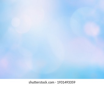 Abstract Sky As Elegant Bokeh Background