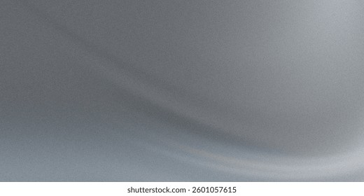 Abstract sleek grayish-blue gradient background with flowing wave shapes in dark and light tones for elegant design