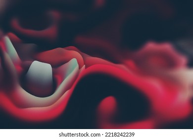 Abstract Smooth 3d Extrusion Background