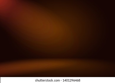 Abstract Smooth Brown wall background layout design studio room web template Business report and smooth circle gradient color