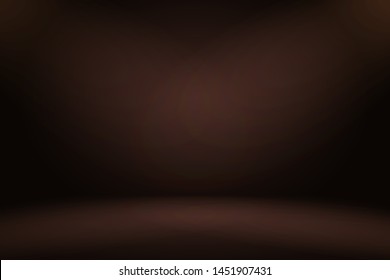 Abstract Smooth Brown wall background layout design studio room web template Business report and smooth circle gradient color
