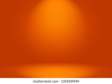 Abstract smooth Orange background layout design studio room  web template  Business report and smooth circle gradient color