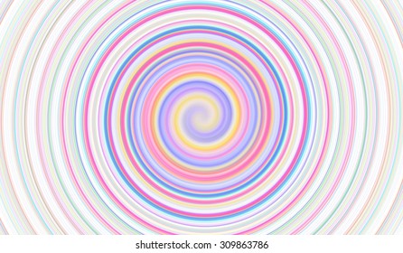 Abstract Soft color spin background