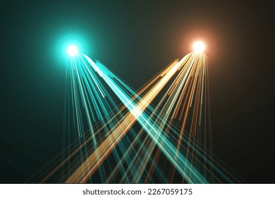 Abstract  space background backdrop illustration