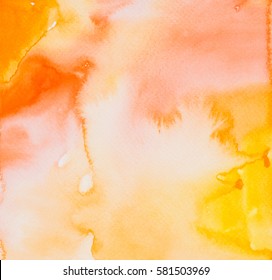 Abstract Space hand painted watercolor wet background. Colorful template. There is blank place for your text, textures design art work, creative wallpaper or skin product. Pastel colors
