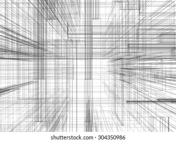 Abstract Spatial Design Technology Grunge Background .