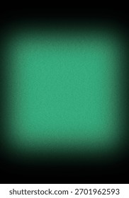 Abstract speckled green texture with gradient vignette, creating a mysterious and artistic visual effect with grainy patterns throughout.