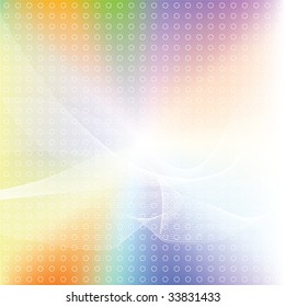 Abstract spectrum background