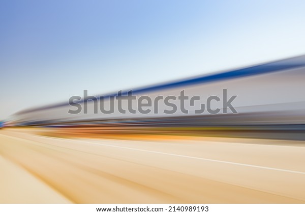 ABSTRACT SPEED MOTION BACKGROUND,\
TRAFFIC TRAILS ON THE HIGHWAY ROAD, TRANSPORTATION\
PATTERN